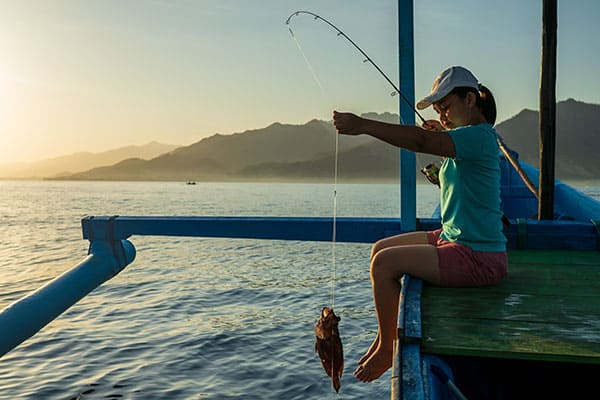 Balinese Traditional Fishing <br> <span style="color: #38D8F8; font-size: 12px;">West Bali Explorer</span>